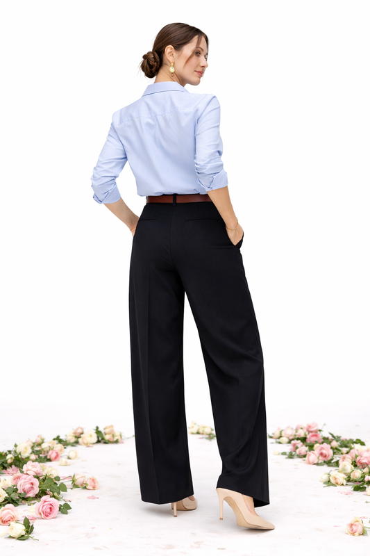 Wide Leg pants - Black