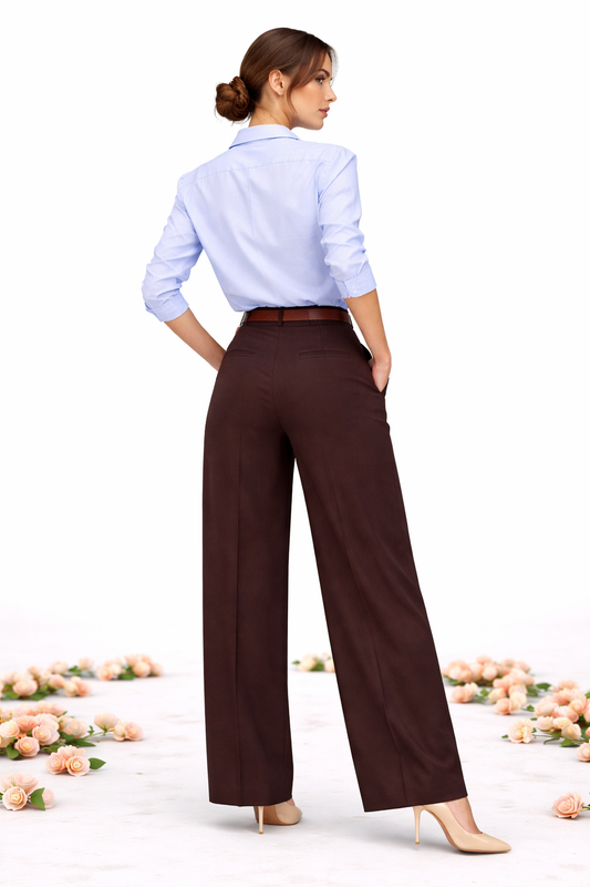 Wide Leg pants - Brown