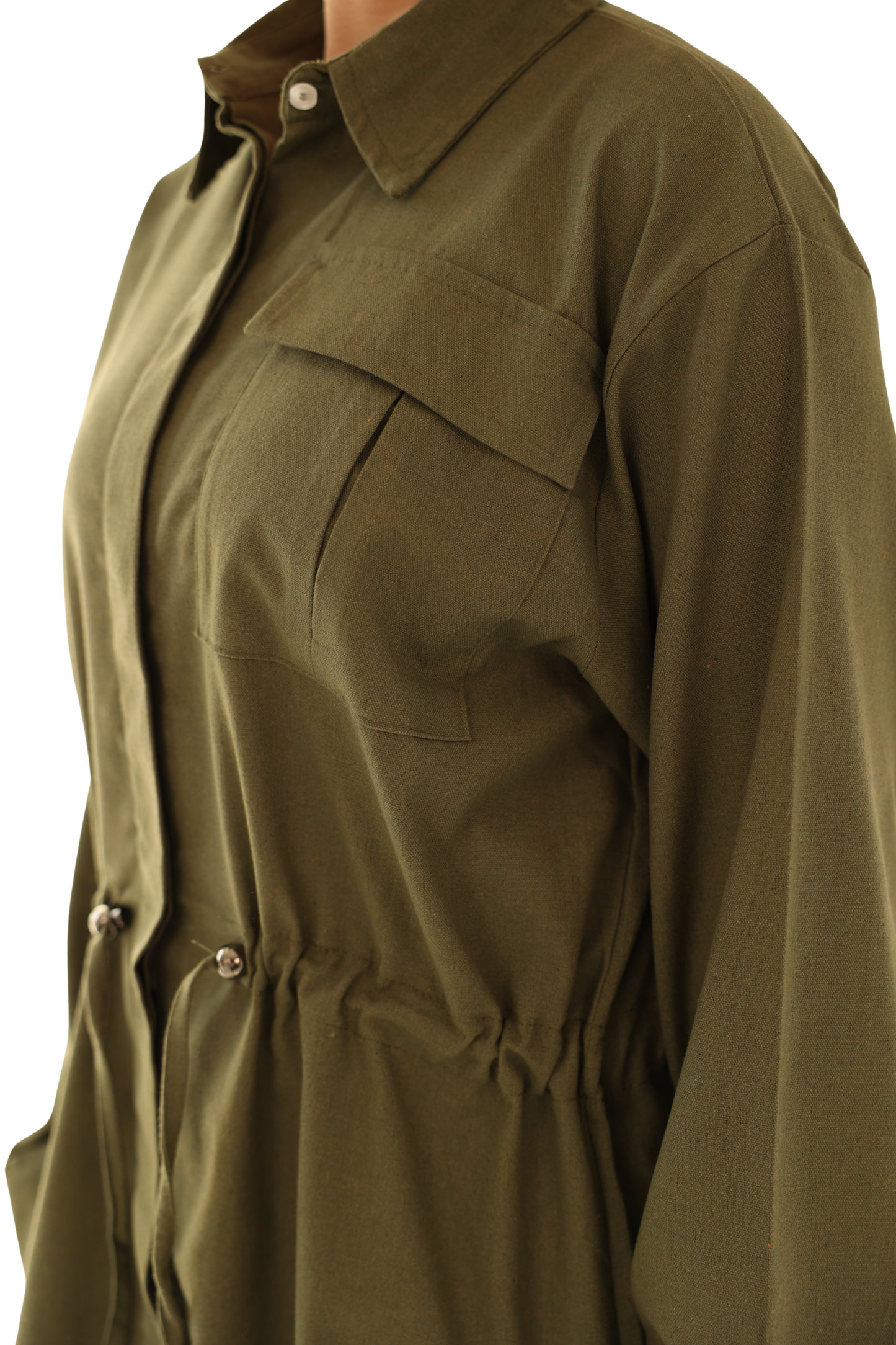 Royal Linen Set - Dark Olive