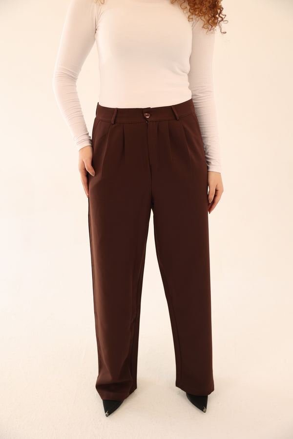 Wide Leg pants - Brown