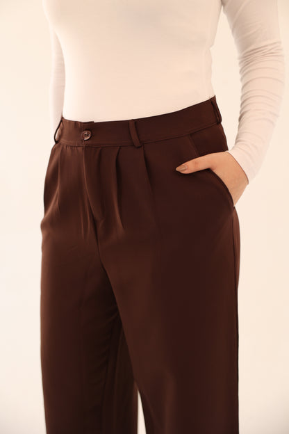 Wide Leg pants - Brown