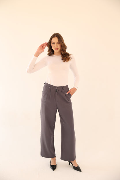 Wide Leg pants - Grey