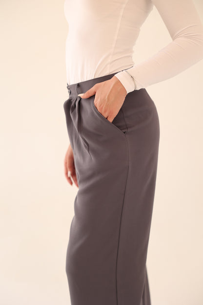 Wide Leg pants - Grey