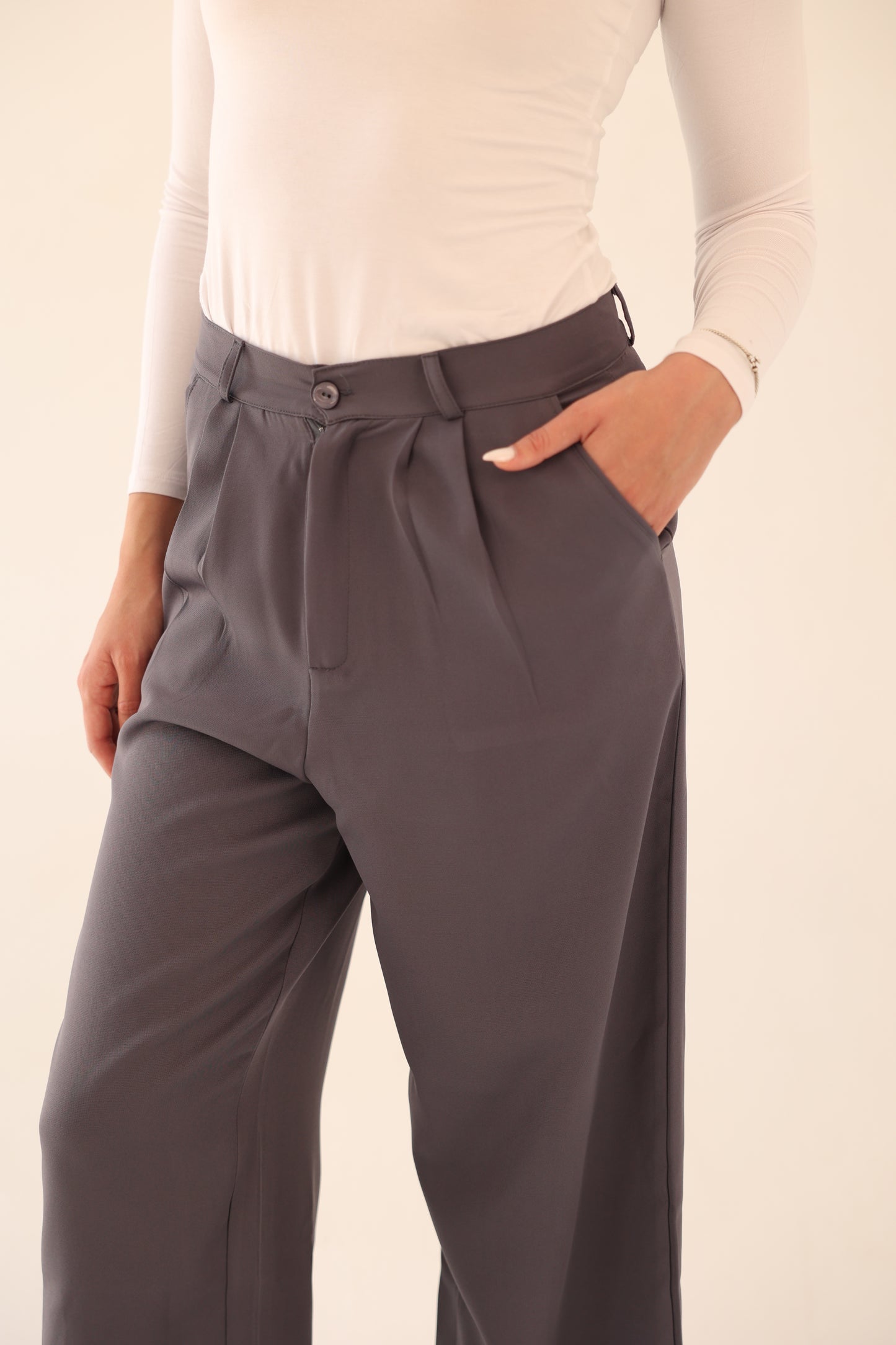 Wide Leg pants - Grey