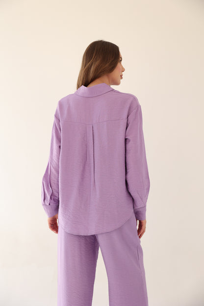Harmony Linen Set - Light Purple