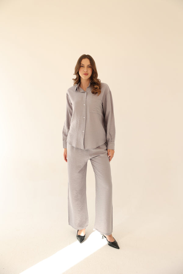Harmony Linen Set - Grey