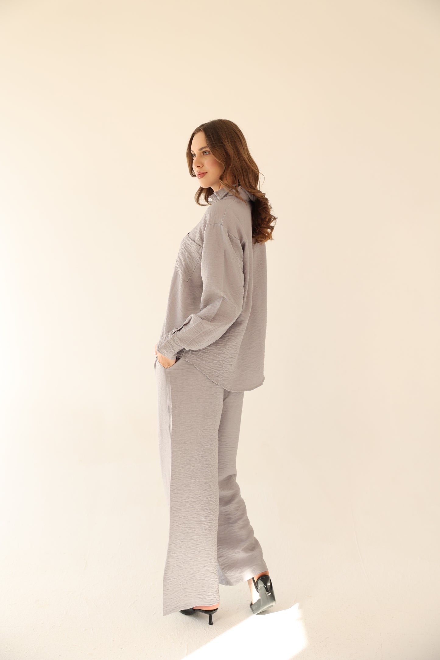 Harmony Linen Set - Grey