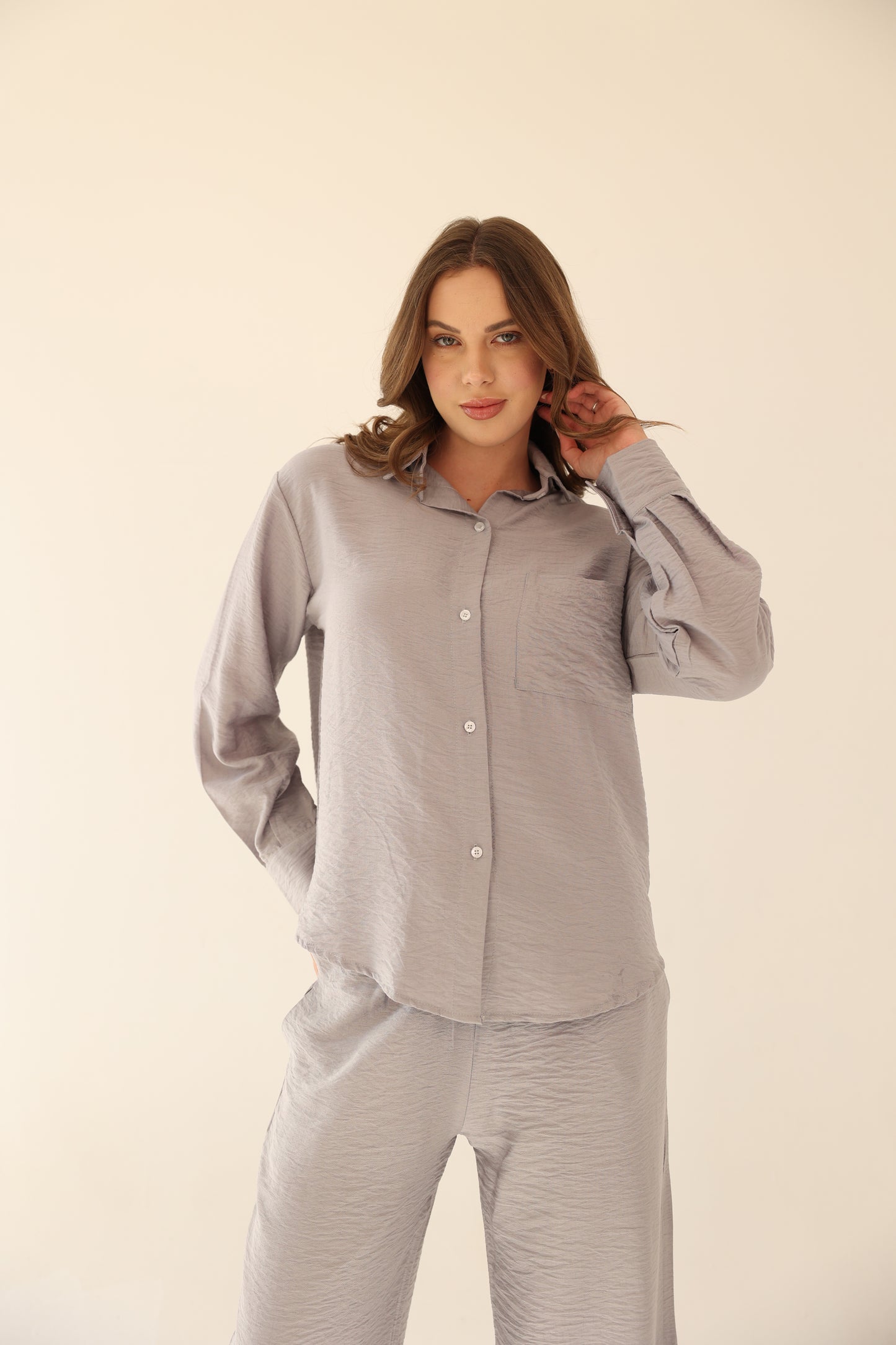 Harmony Linen Set - Grey