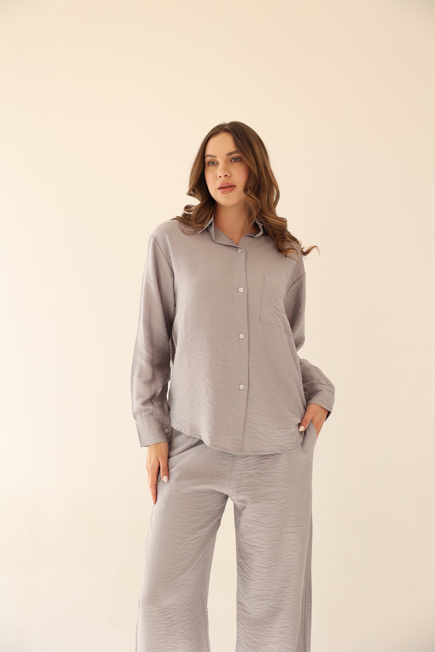 Harmony Linen Set - Grey