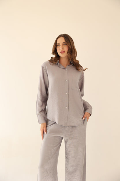 Harmony Linen Set - Grey