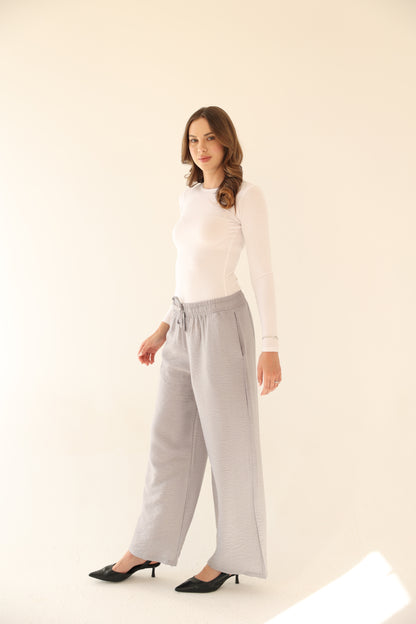 Breeze Linen Pants - Grey
