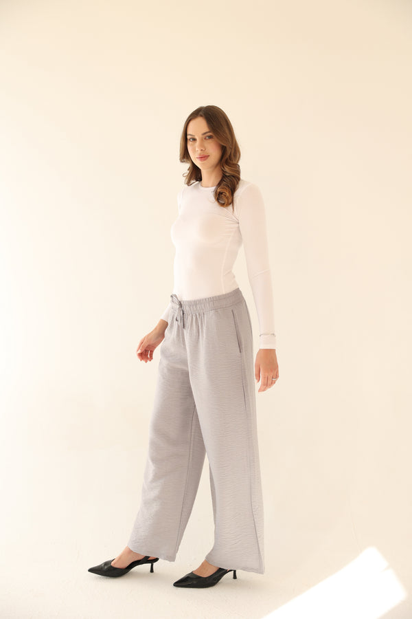 Breeze Linen Pants - Grey