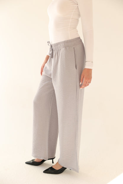 Breeze Linen Pants - Grey
