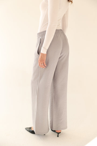 Breeze Linen Pants - Grey