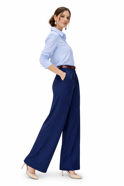 Wide Leg pants - Navy