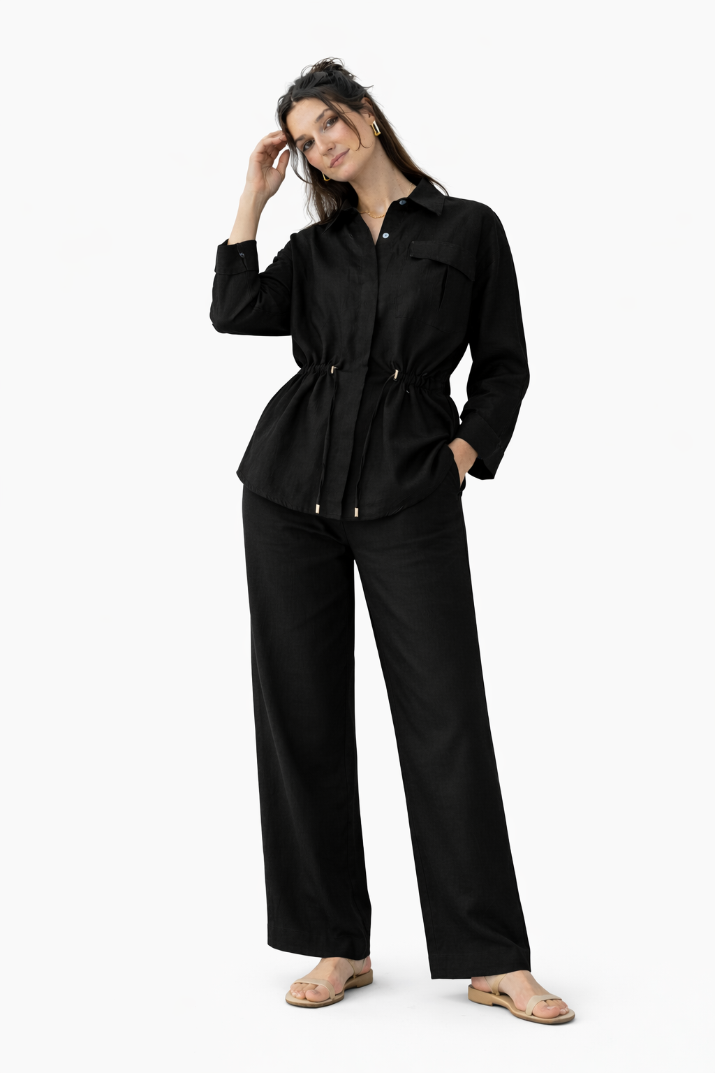 Royal Linen Set - Black