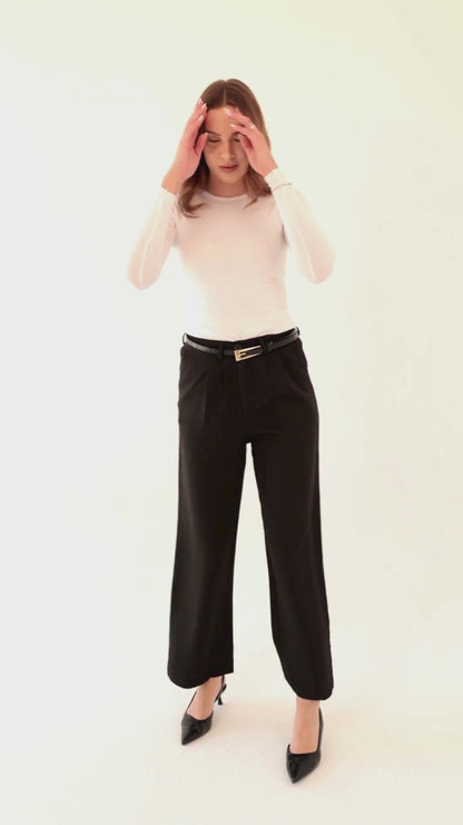 Wide Leg pants - Black